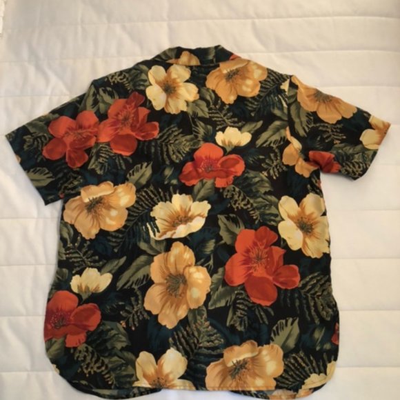 Rafaella 100% Silk Flower T-shirt - Picture 2 of 4